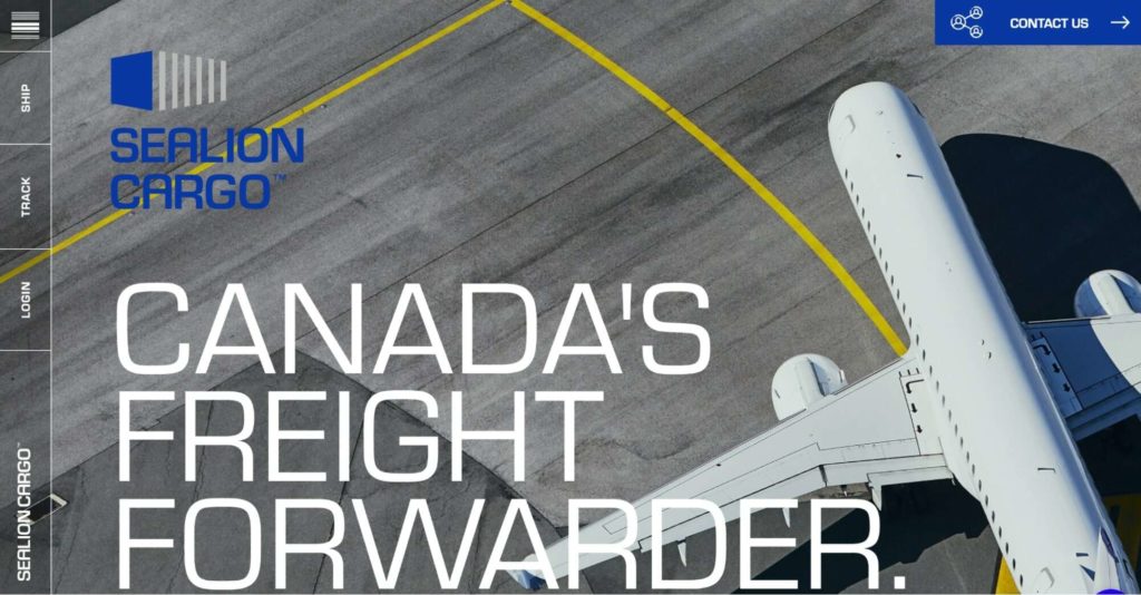 Sealion Cargo Homepage