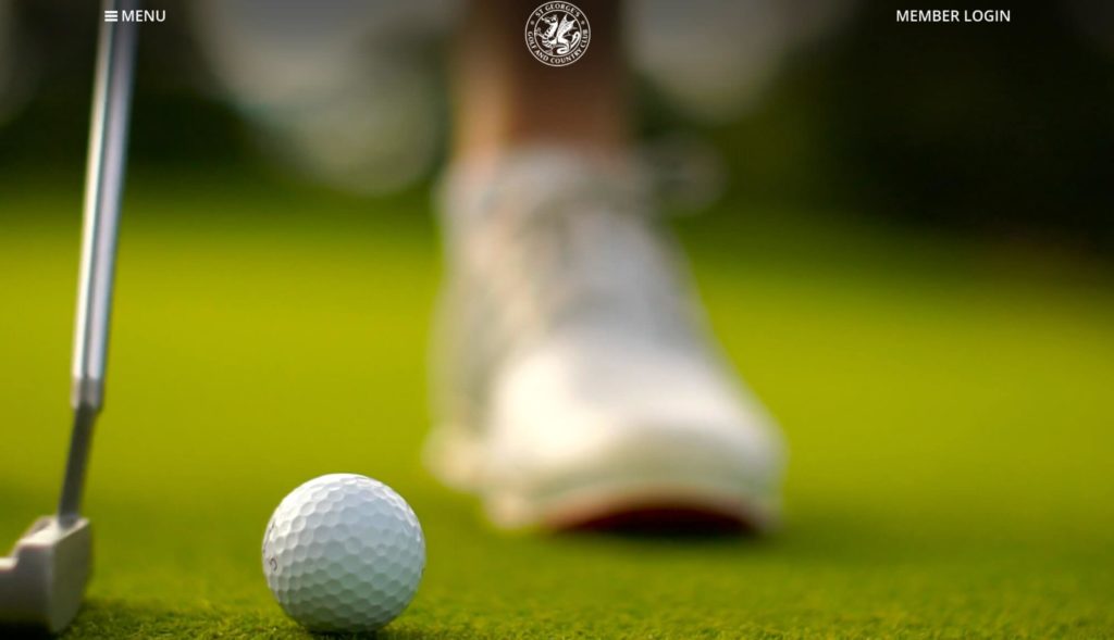 St. George's Golf and Country Club Homepage