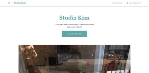 Studio Kim Homepage