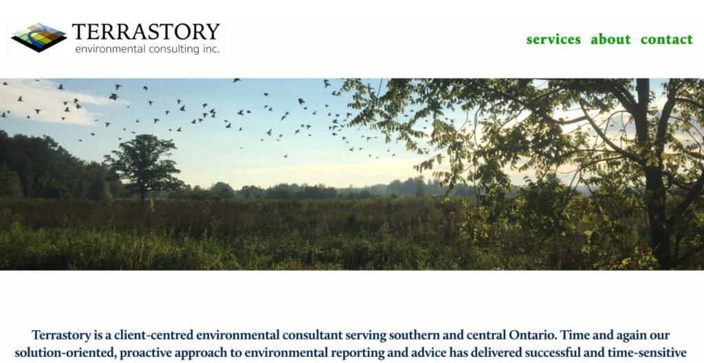 Terrastory Environmental Consulting Inc. Homepage