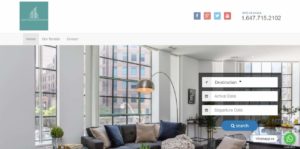 Toronto Boutique Apartments Homepage