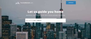 TorontoRentals Homepage
