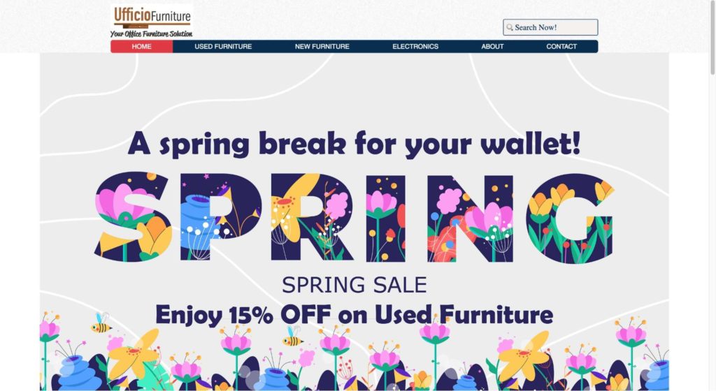 Ufficio Furniture homepage