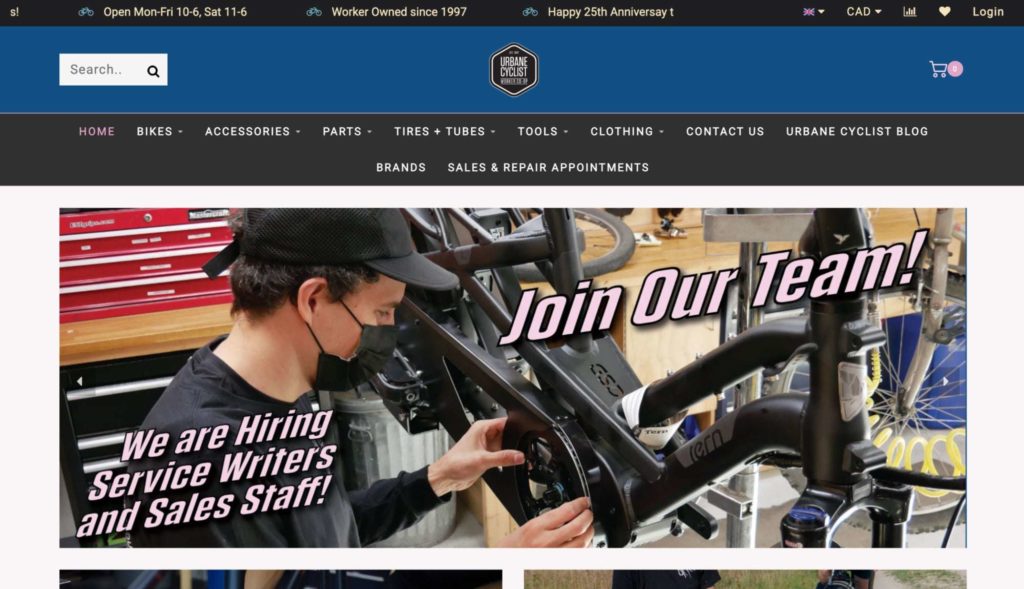 Urbane Cyclist Homepage