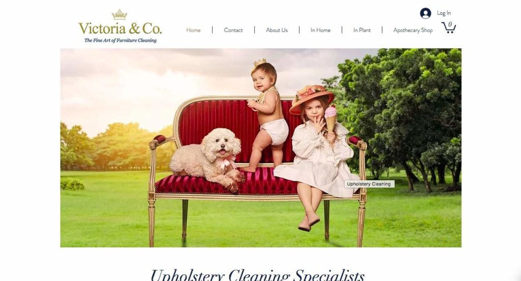 Victoria & Co Homepage