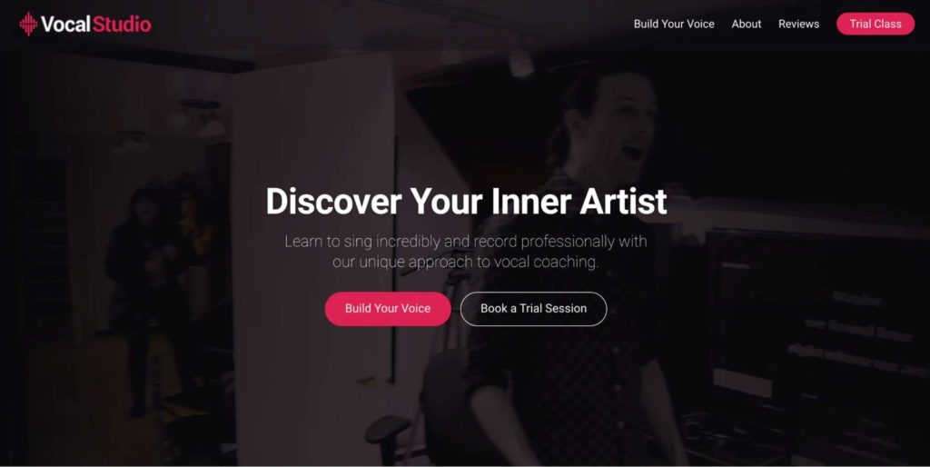 Vocal Studio Homepage