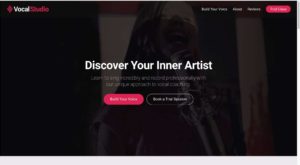 Vocal Studio Homepage