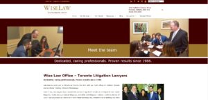 WiseLaw Homepage