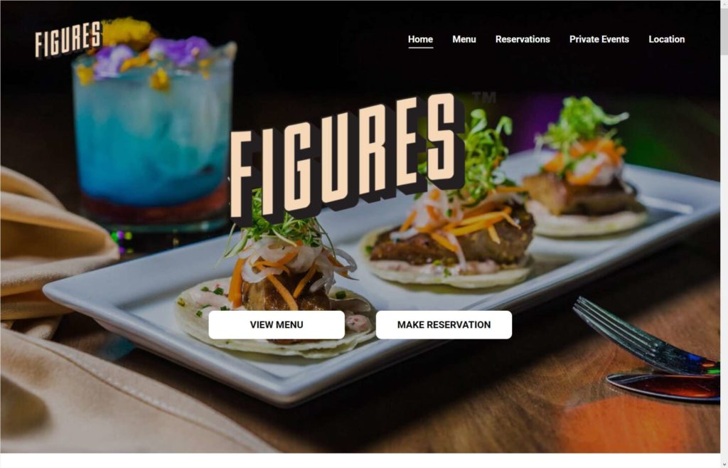 Figures Restaurant Homepage
