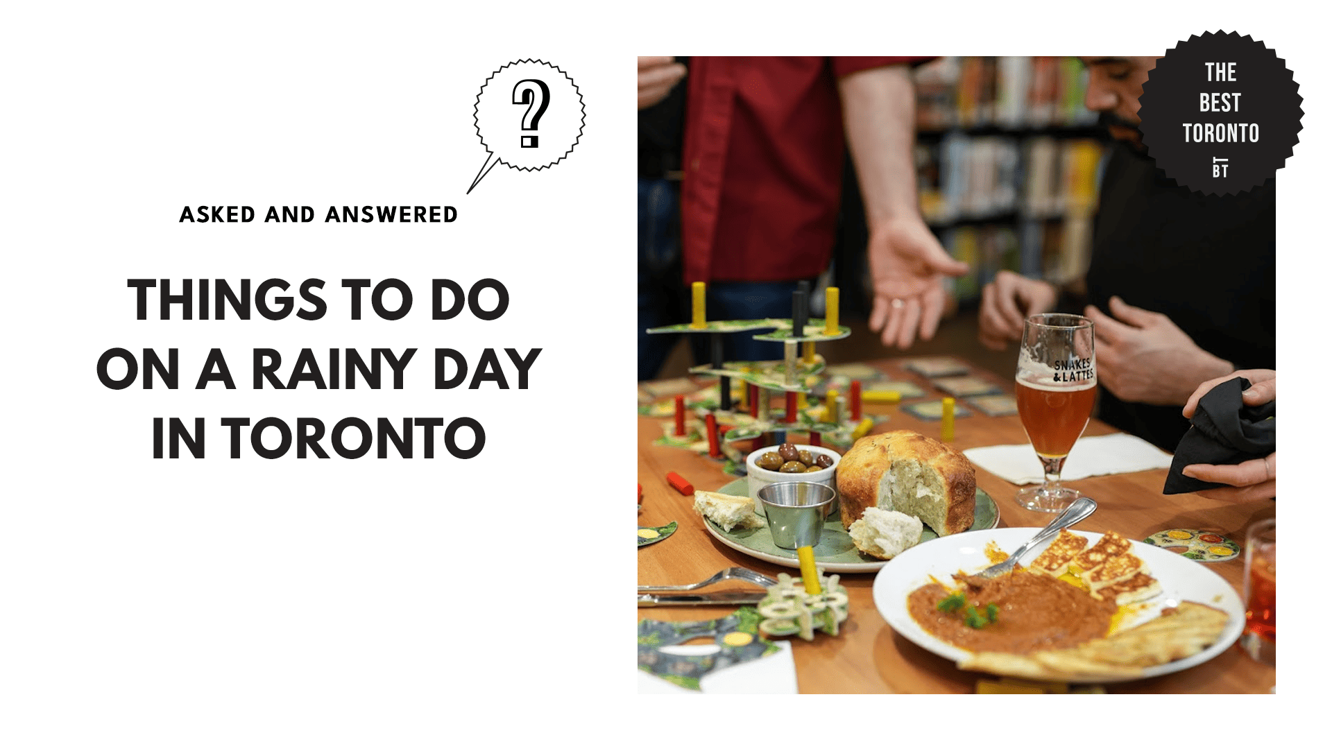 10 THINGS TO DO ON A RAINY DAY IN TORONTO