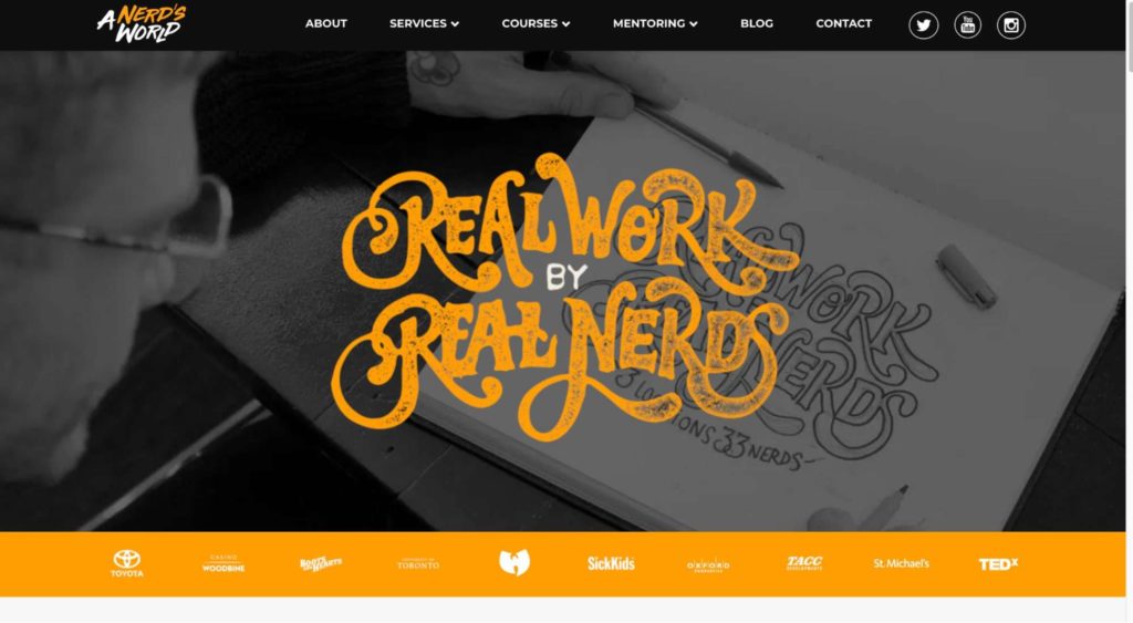 A Nerd’s World Homepage