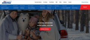 Advantage Car & Truck Rentals homepage