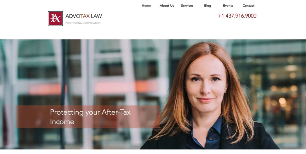 Advotax Law Homepage