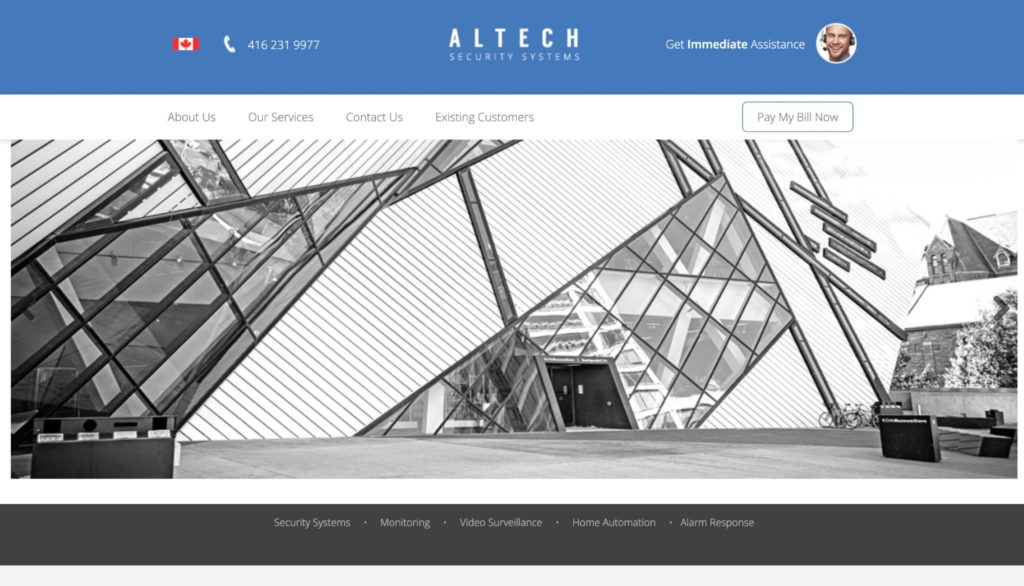 Altech Security Systems Homepage