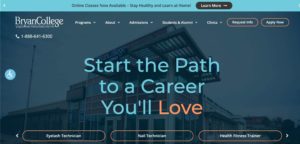 Bryan College homepage