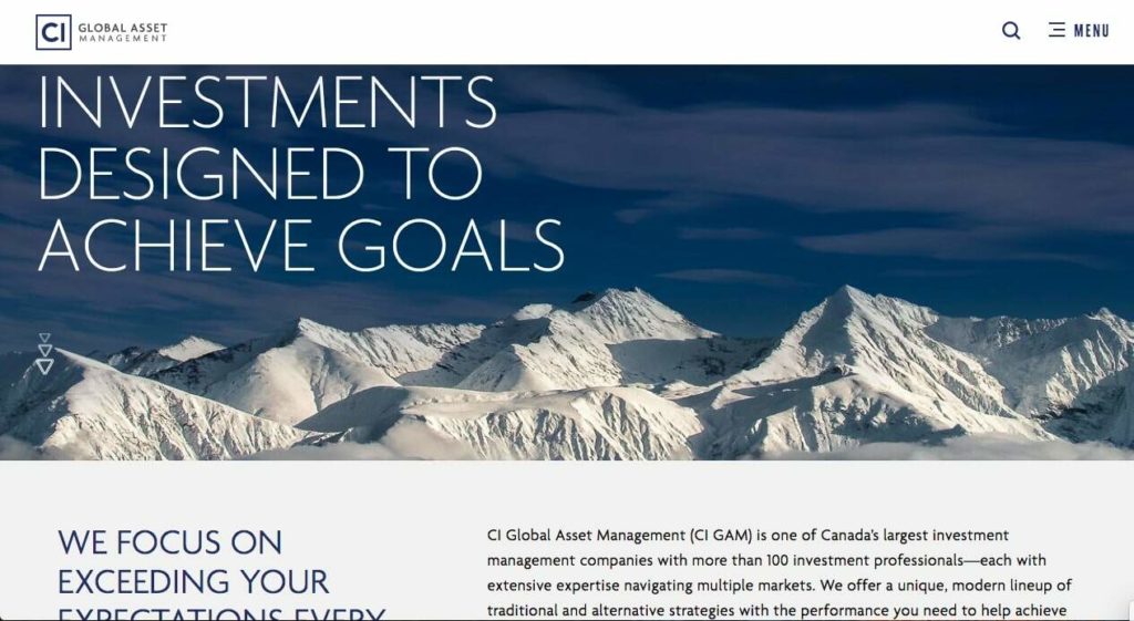 CI Global Asset Management Homepage