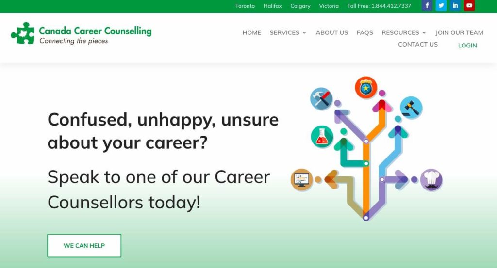 Canada Career homepage