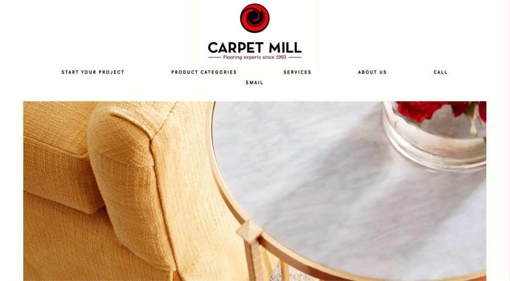 Carpet Mill homepage