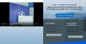 Counselling2Wellness homepage