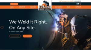 DDM Mobile Welding Homepage