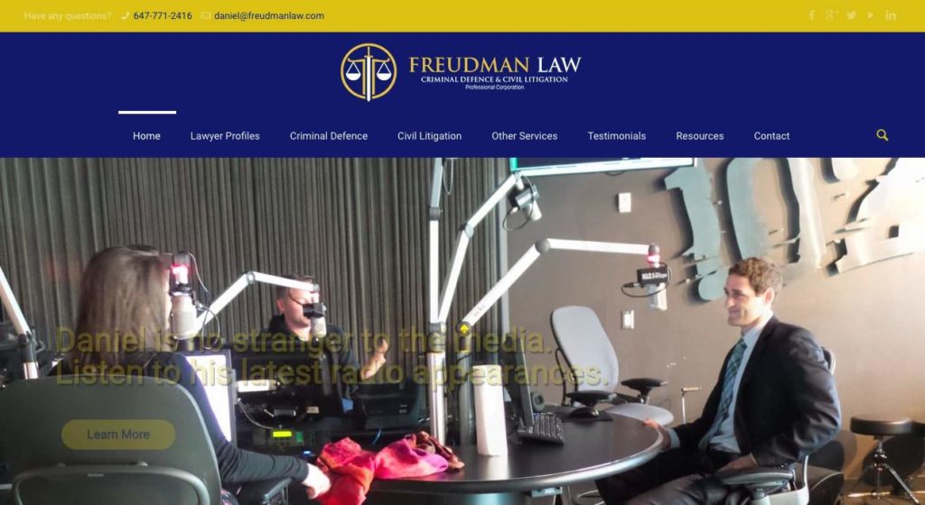 Daniel Freudman homepage