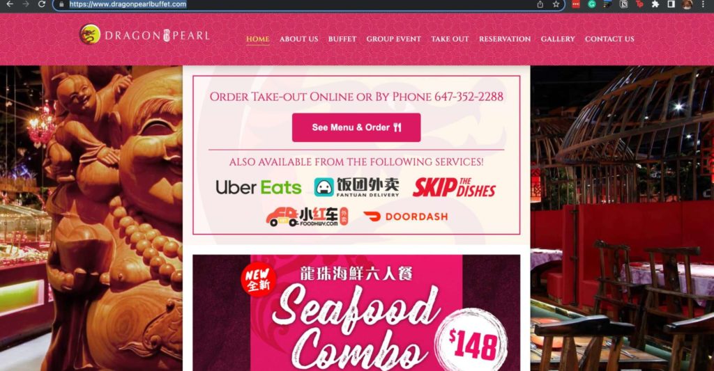 Dragon Pearl homepage