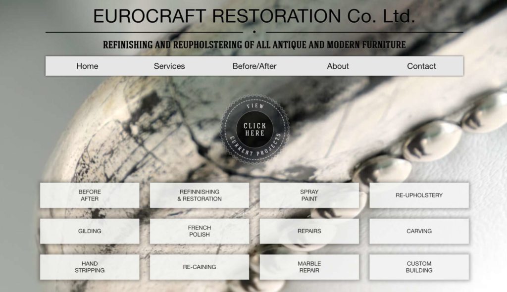 Eurocraft Restoration Homepage