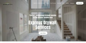 Express Drywall Services homepage