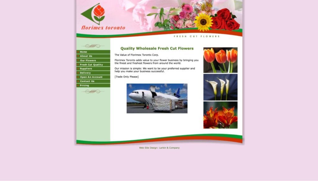 Florimex Toronto Corp Homepage