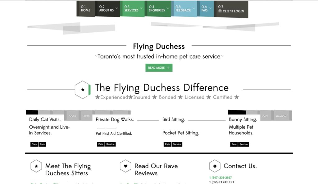 Flying Duchess homepage