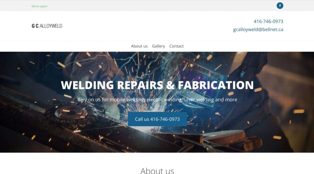GC Alloyweld Homepage