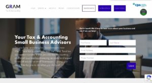 GRAM Tax & Accounting homepage