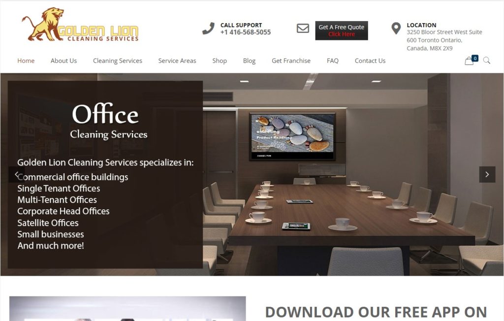 Golden Lion Homepage