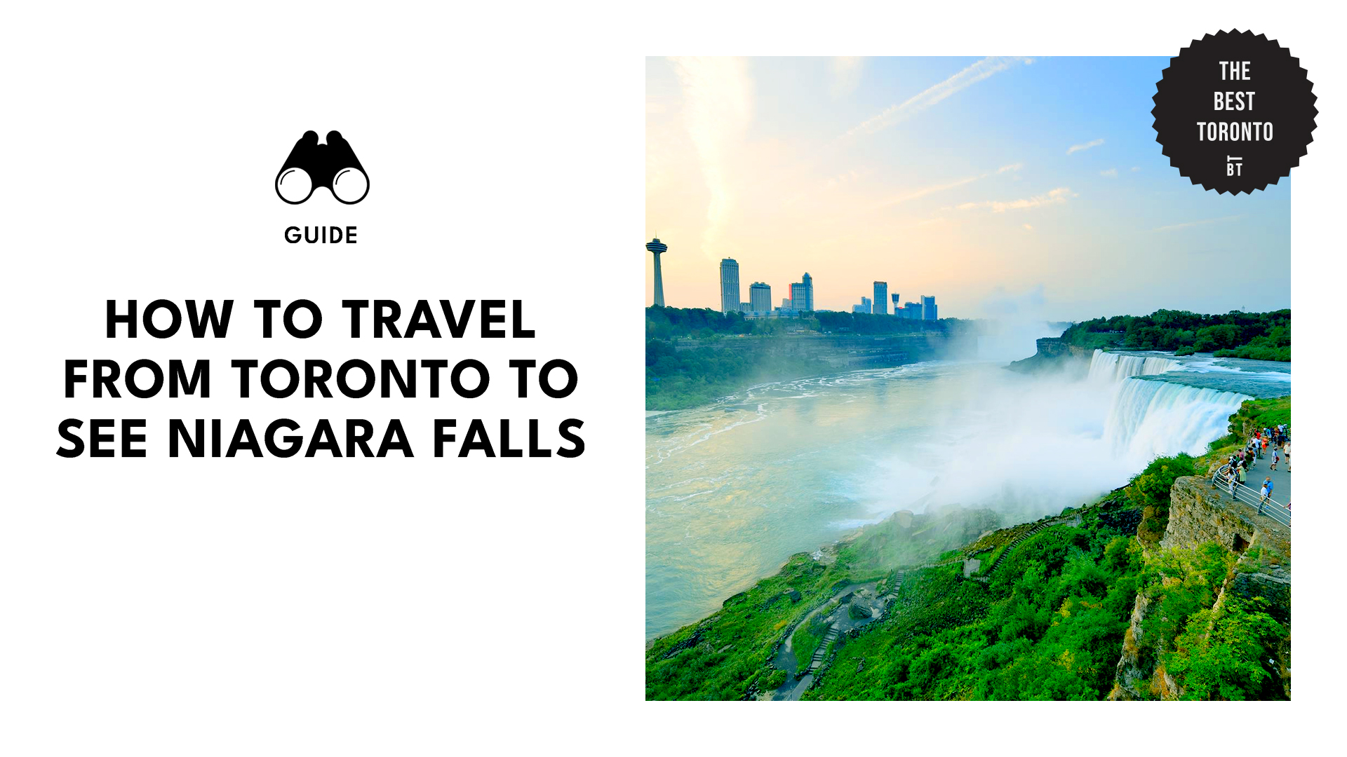 HOW TO TRAVEL FROM TORONTO TO SEE NIAGARA FALLS