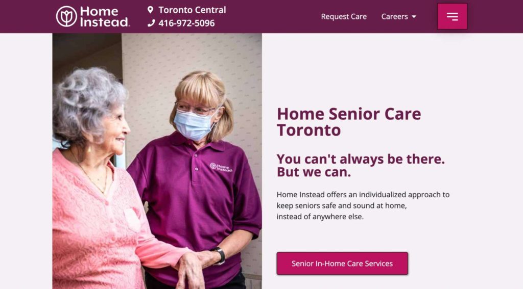 Home Instead Homepage