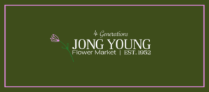 Jong Young Flower Market's Banner