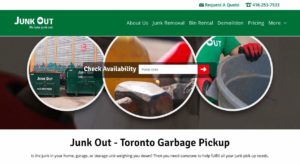 Junk Out Homepage