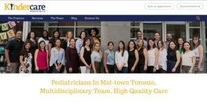 Kindercare Pediatrics Homepage
