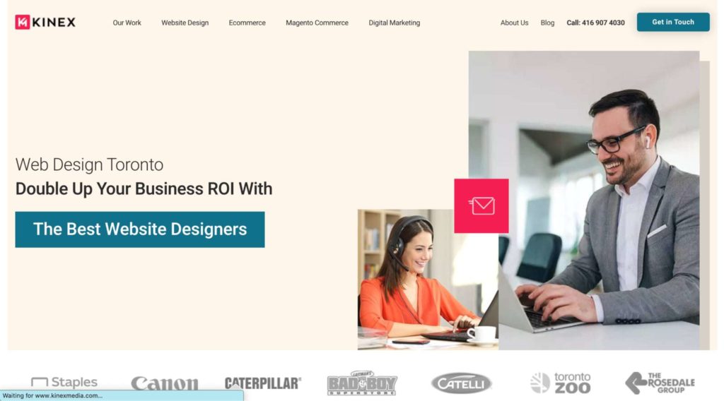 KinexMedia Homepage