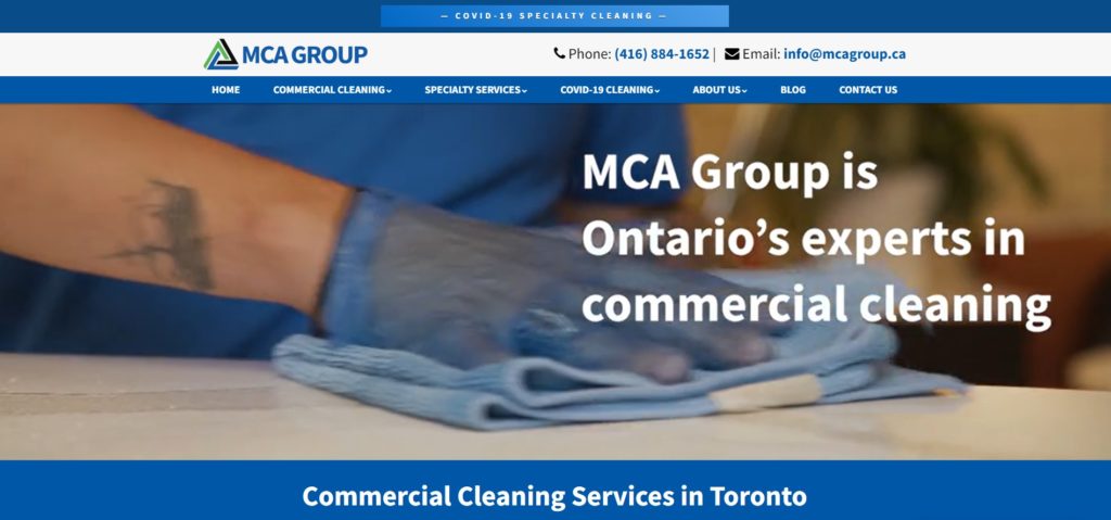 MCA Group Homepage