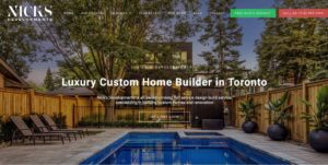 Nicks Developments homepage