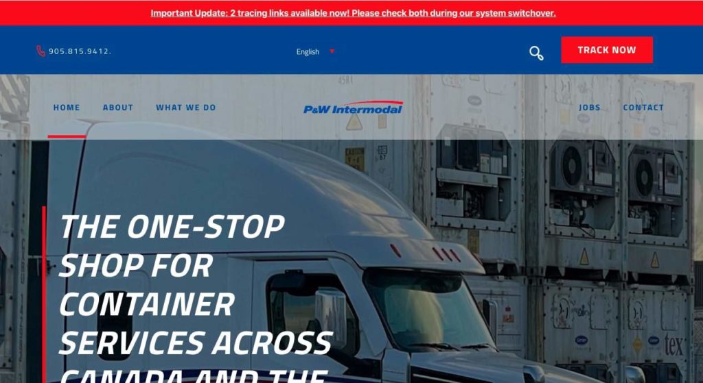 P&W Intermodal Homepage