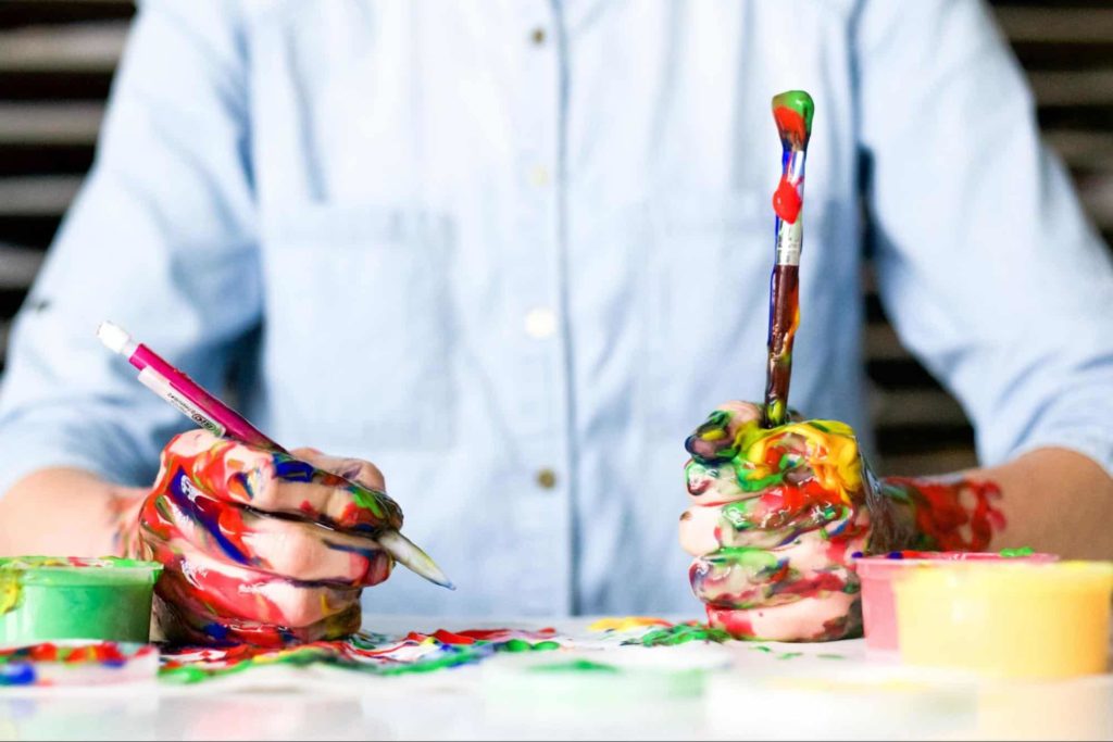 Paint Night at Paint Cabin