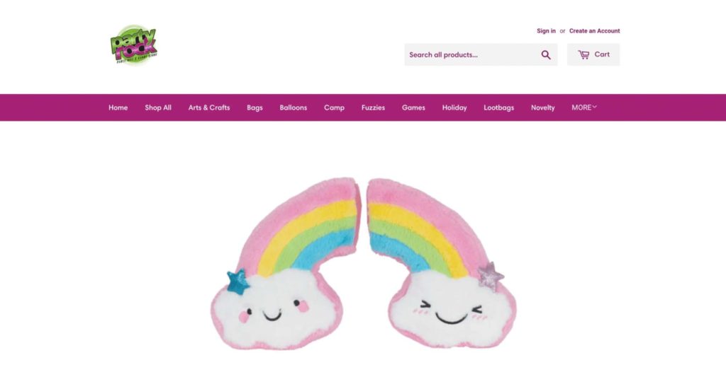 Party Rock Homepage