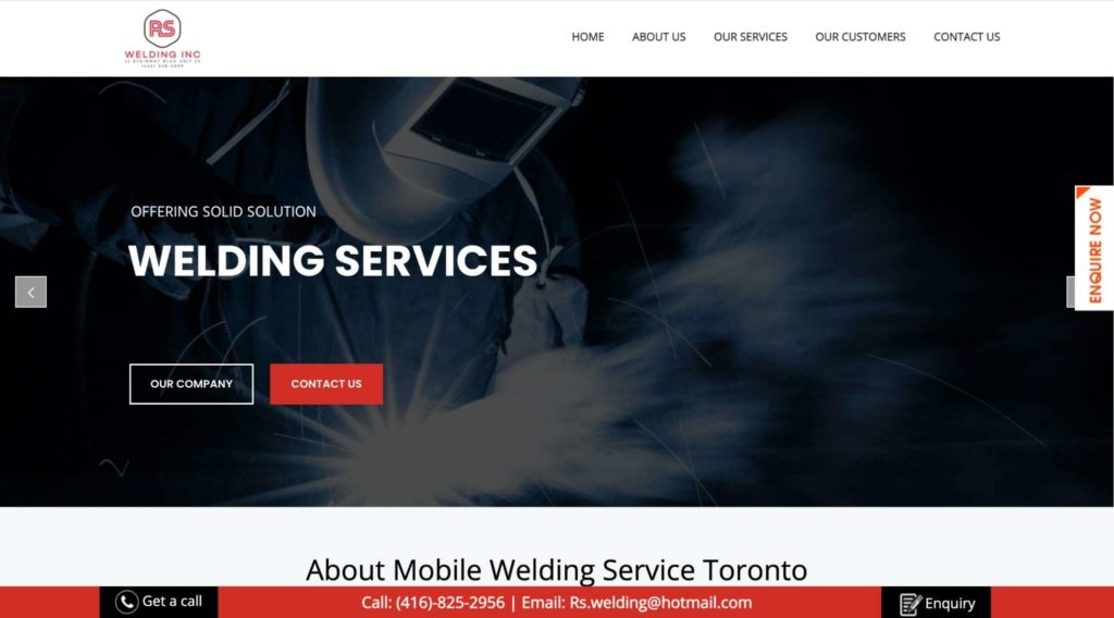 RS Welding Homepage