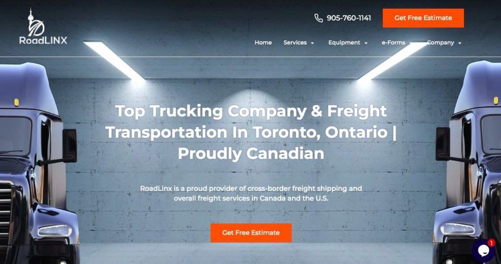 RoadLINX Homepage