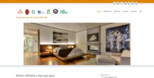 Royal Drywall Contractor homepage