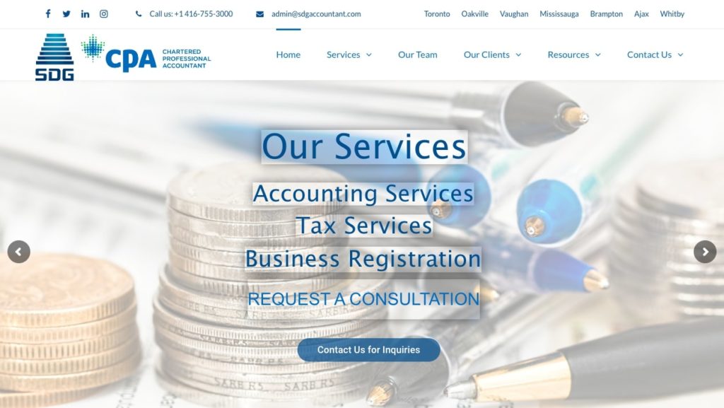 Sami Ghaith – SDG Chartered Professional Accountants Homepage