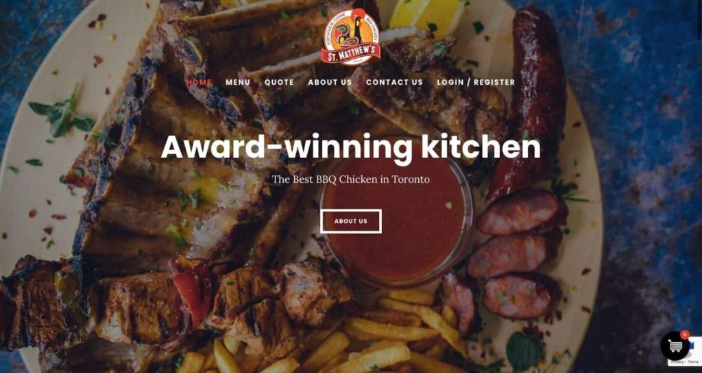 St. Matthew’s BBQ Chicken Homepage