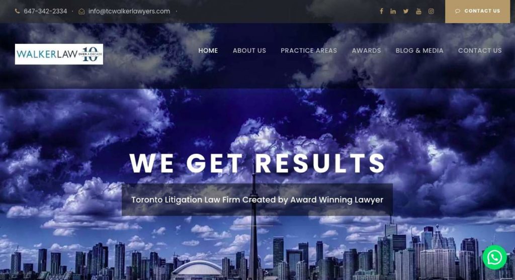 Tanya Walker homepage